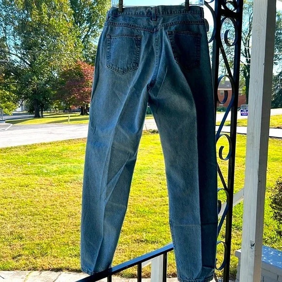 ⭐️ Faded Glory vintage light wash denim jeans high rise women 12